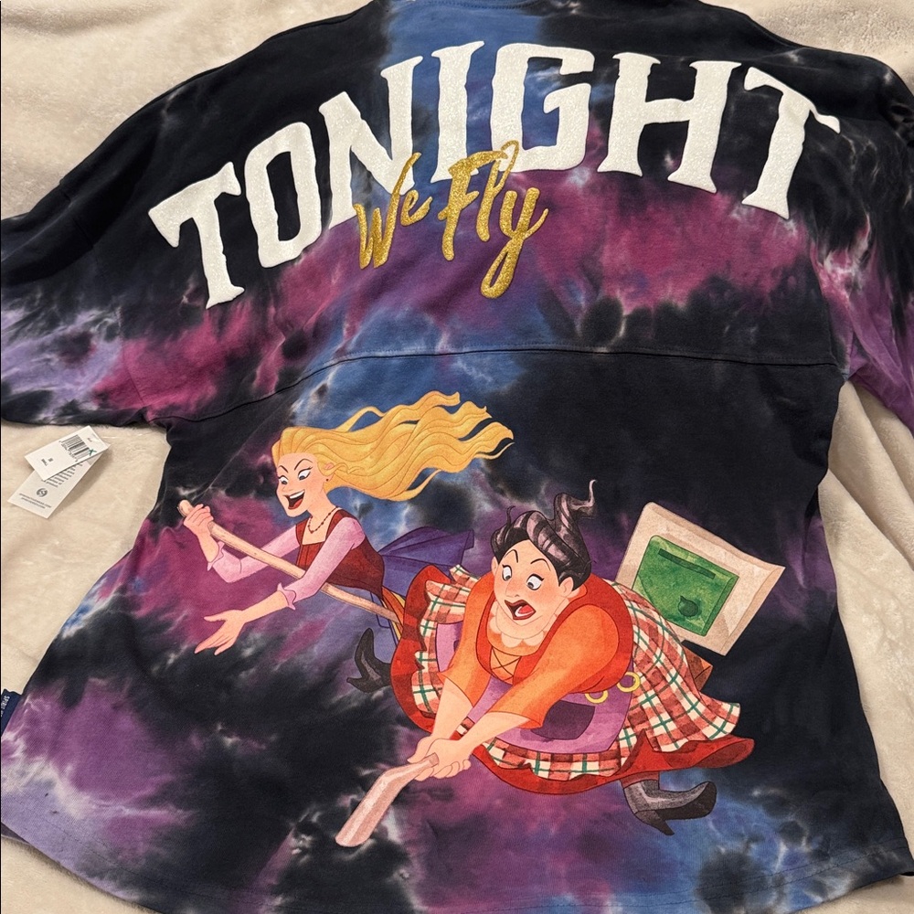 Disney Parks Spirit Jersey Hocus Pocus Tonight We Fly 2022 size Small New NWT